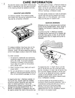 Preview for 16 page of Maytag CNG2010AAL User Manual