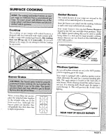 Preview for 6 page of Maytag CRG7400B Manual