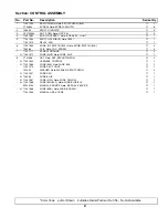 Preview for 3 page of Maytag CVE1400B-C Repair Parts List Manual