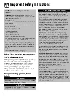 Preview for 2 page of Maytag CW-3 Use & Care Manual