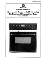 Preview for 1 page of Maytag CWE 1000 Use And Care Manual