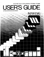 Preview for 1 page of Maytag CWE4800 User Manual