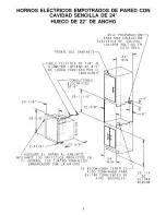 Предварительный просмотр 5 страницы Maytag CWE4800ACB - 24 Inch Single Electric Wall Oven Installation Instructions Manual