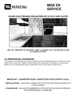 Предварительный просмотр 7 страницы Maytag CWE4800ACB - 24 Inch Single Electric Wall Oven Installation Instructions Manual