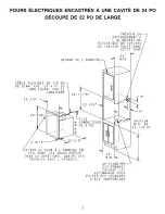 Предварительный просмотр 8 страницы Maytag CWE4800ACB - 24 Inch Single Electric Wall Oven Installation Instructions Manual