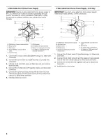 Предварительный просмотр 6 страницы Maytag CWE5100ACB10 Installation Instructions Manual