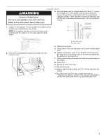 Предварительный просмотр 7 страницы Maytag CWE5100ACB10 Installation Instructions Manual