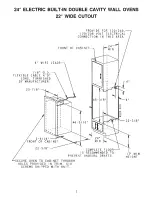 Preview for 2 page of Maytag CWE5800ACB - 24 Inch Double Electric Wall Oven Installation Instructions Manual