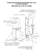 Preview for 8 page of Maytag CWE5800ACB - 24 Inch Double Electric Wall Oven Installation Instructions Manual