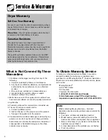 Preview for 10 page of Maytag CY-1 Use & Care Manual