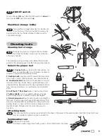 Preview for 5 page of Maytag CYLINDER CLEANER Manual