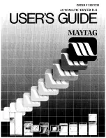 Maytag D-8 User Manual preview