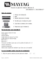 Предварительный просмотр 9 страницы Maytag DAX3000AX Series Installation Instructions Manual