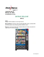 Maytag Dixie-Narco Beverage Max DN35 Series Instructions Of Instalation And Use preview