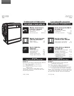 Maytag DU930PWSQ - 24 Inch 5 Cycle Dishwasher Installation Instructions Manual предпросмотр