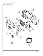 Предварительный просмотр 2 страницы Maytag DWU9200BAB Repair Parts List Manual