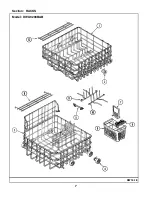 Предварительный просмотр 8 страницы Maytag DWU9200BAB Repair Parts List Manual