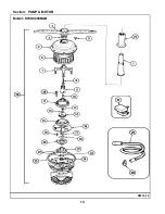 Предварительный просмотр 14 страницы Maytag DWU9200BAB Repair Parts List Manual