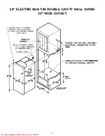 Preview for 2 page of Maytag Electric Built-In Double Cavity Wall Oven Installation Instructions Manual