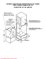 Preview for 5 page of Maytag Electric Built-In Double Cavity Wall Oven Installation Instructions Manual