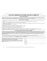 Preview for 32 page of Maytag Epic MED9800TK Use And Care Manual