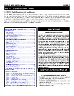 Preview for 1 page of Maytag FS4BG024K Installation Instructions Manual