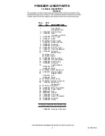 Preview for 4 page of Maytag G32026PEKS13 Parts List