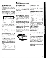 Предварительный просмотр 19 страницы Maytag gas range featuring Owner'S Manual