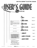 Maytag GEMINI MER6872BAB User Manual preview