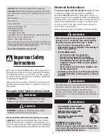 Preview for 2 page of Maytag Gemini MGR6775BD Use And Care Manual