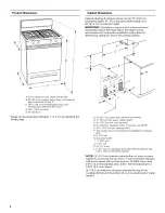 Preview for 4 page of Maytag GFG Installation Instructions Manual