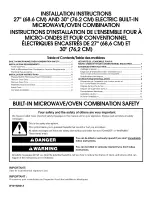 Предварительный просмотр 1 страницы Maytag GSC30 Installation Instructions Manual