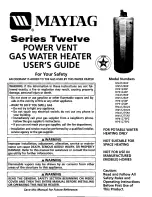 Maytag HN41240P User Manual preview