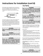 Preview for 16 page of Maytag HN41240X User Manual