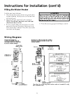 Предварительный просмотр 12 страницы Maytag HRX30DERT User Manual