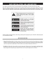 Preview for 2 page of Maytag HVN41240PCGA User Manual