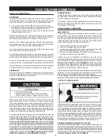 Preview for 25 page of Maytag HVN41240PCGA User Manual