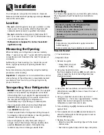 Preview for 5 page of Maytag Ice2O MFI2568AES Use And Care Manual