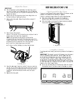 Preview for 8 page of Maytag Ice2O MFI2665XE User Instructions