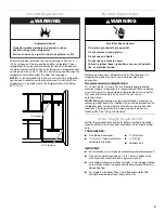 Preview for 3 page of Maytag Ice2O MFT2771XEM User Instructions