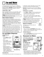 Preview for 13 page of Maytag Ice2O Series Use & Care Manual