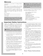 Предварительный просмотр 2 страницы Maytag Jetclean MDB9100 User Manual