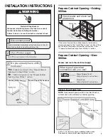 Предварительный просмотр 7 страницы Maytag Jetclean Plus MDB7609AW Installation Instructions Manual