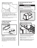 Предварительный просмотр 14 страницы Maytag Jetclean Plus MDB7609AW Installation Instructions Manual