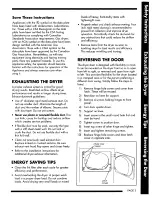 Preview for 5 page of Maytag ld4914 User Manual