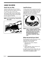 Preview for 8 page of Maytag ld4914 User Manual