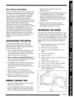 Preview for 5 page of Maytag ld5914 User Manual