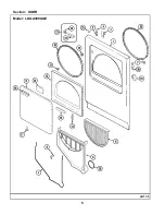 Предварительный просмотр 6 страницы Maytag LDGA300AGE Repair Parts List Manual