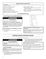 Preview for 2 page of Maytag M1BXXGMYB00 User Instructions