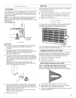 Preview for 9 page of Maytag M1BXXGMYB00 User Instructions